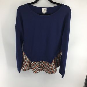 Anthropologie Everleigh Pullover Top